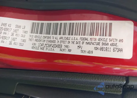 2015 Jeep Cherokee Latitude z USA, uszkodzony, nr VIN 1C4PJMCS0FW534959